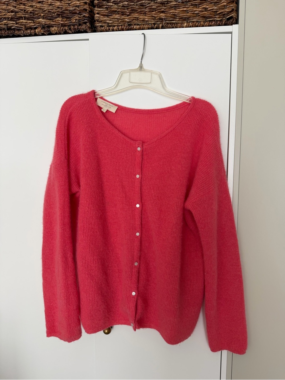Sezane Pink Cardigan